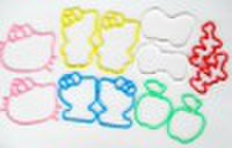 HELLO KITTY SAHPE RUBBER BANDZ(NS-005)