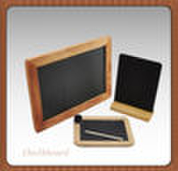 chalkboard with wood frame