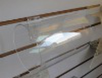 acrylic slatwall display rack