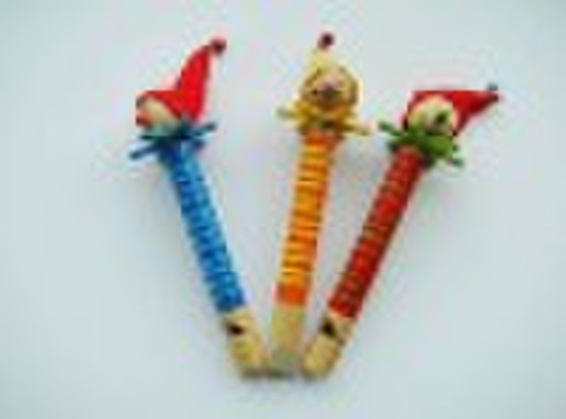 wooden whistle