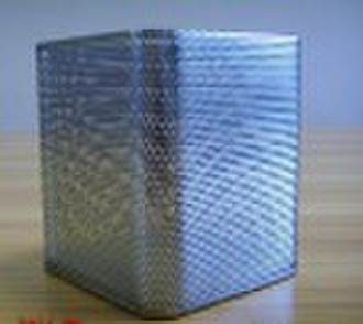 metal box with net