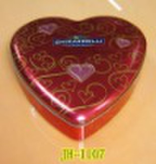 heartshaped chocolate box