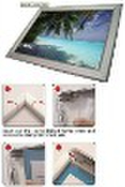 Aluminium snap frame