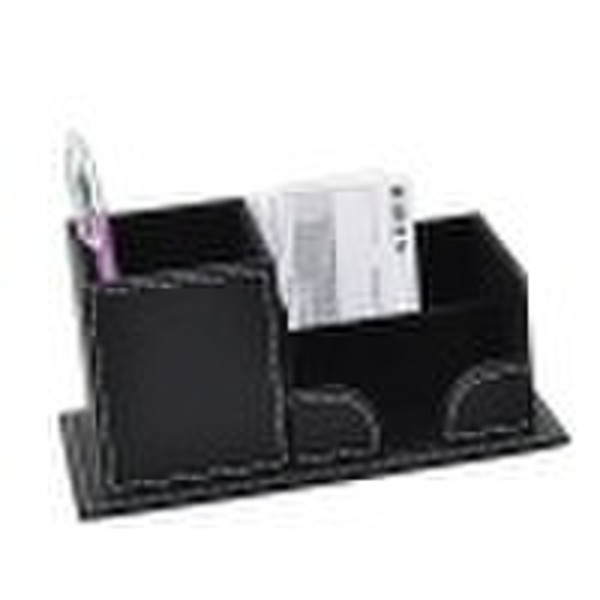 Newest style pu leather travel clock