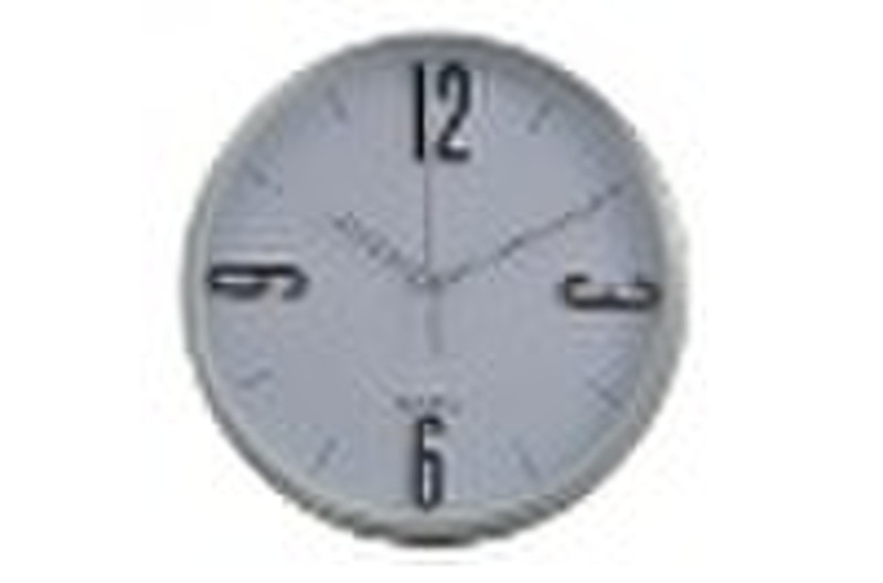 The lastest style metal wall clock
