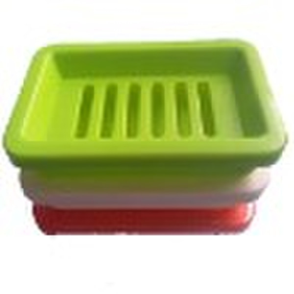 Plastic draining fancy soap box C144