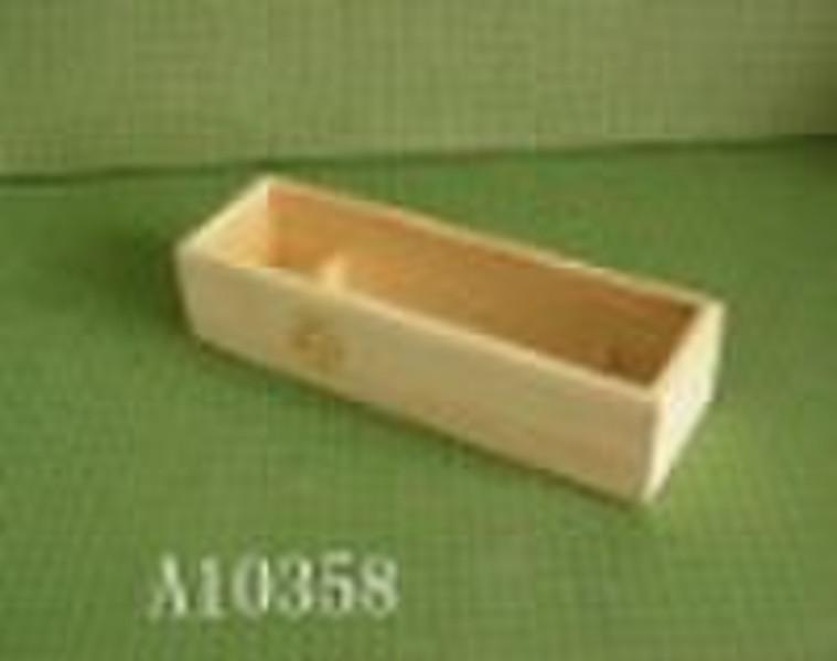 wooden wine bottle box