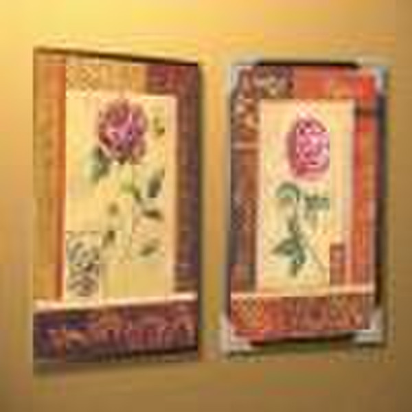 Wrap Printed Canvas Painting with Frame