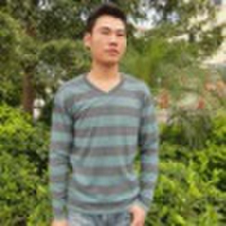 Men's 100% cotton T shirt with customized LOGO