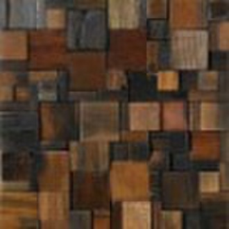 wooden mosaic