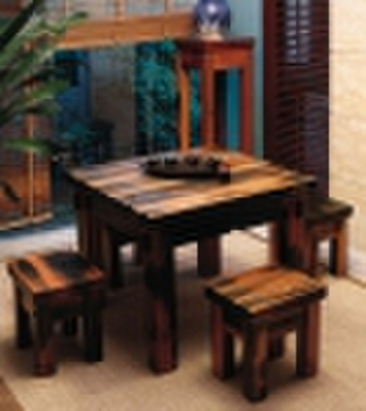 Wooden dining set