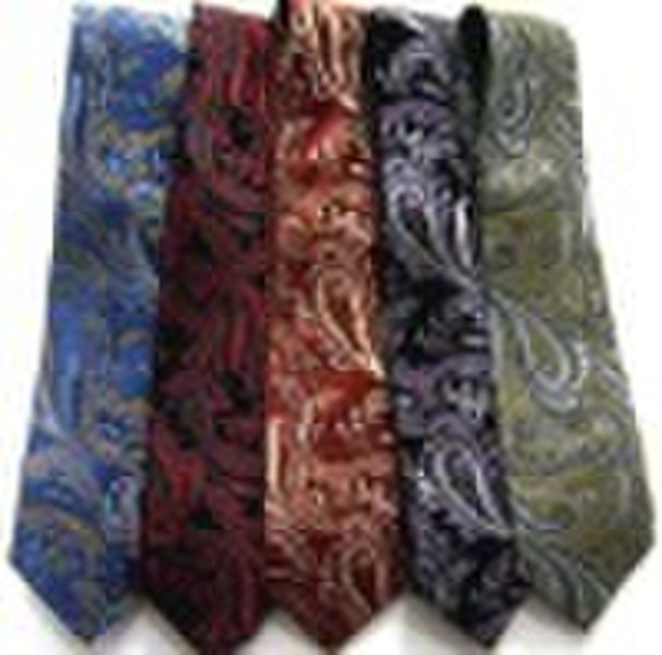 100% Silk Woven Necktie