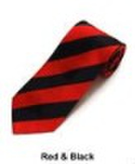 SCHOOL STRIPE WOVEN SILK TIE