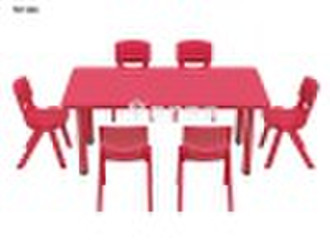 Rectangle Table Set&kindergarten appliance des