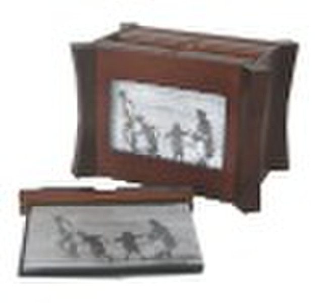 wooden photo box