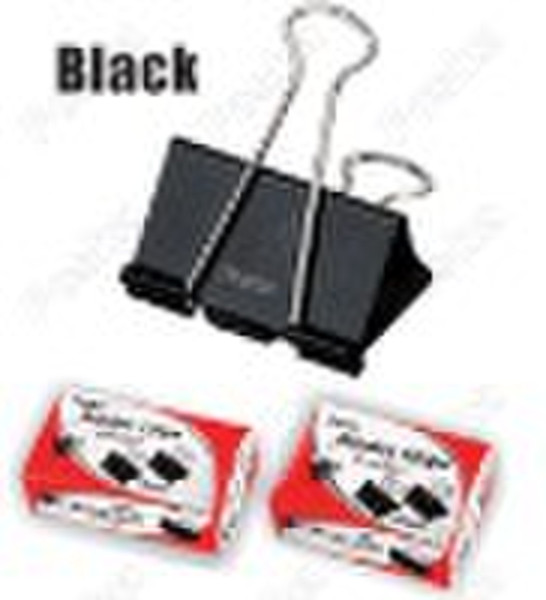 Black Binder Clips