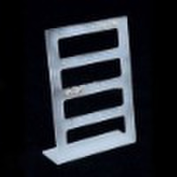 Acrylic Sandblasting Novel Earring Display Stand