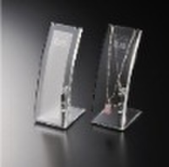 Acrylic Clear Novel Necklace Display Stand