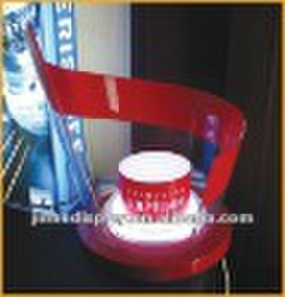 acrylic wine display with LED light