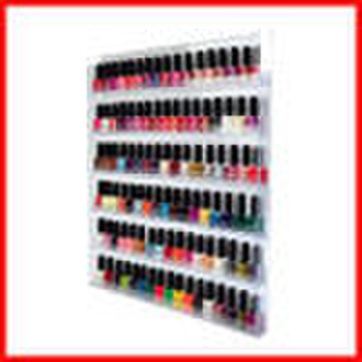 acrylic wall mount nailpolish display