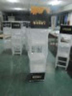 Vacuum formed plastic display, plastic display