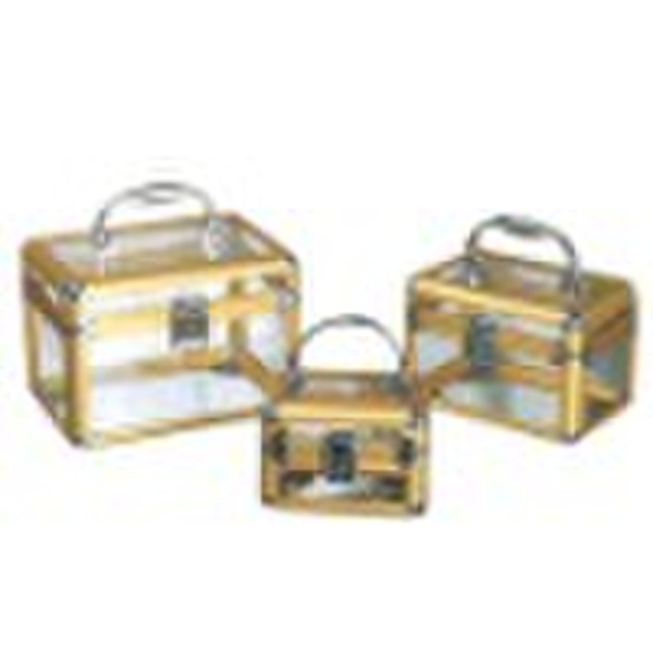 acrylic packing box for containing cosmetics