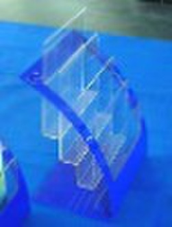 4 layers acrylic brochure holder in useful design