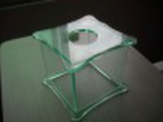 Acrylic tissue box(translucent green)