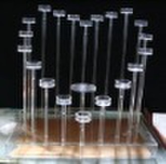 Acrylic candle holder(heart-shaped)