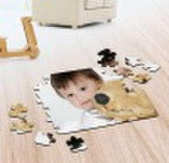 Magnetic photo puzzle