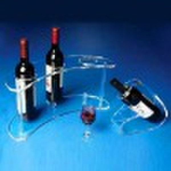 acrylic wine display/ bottle holder