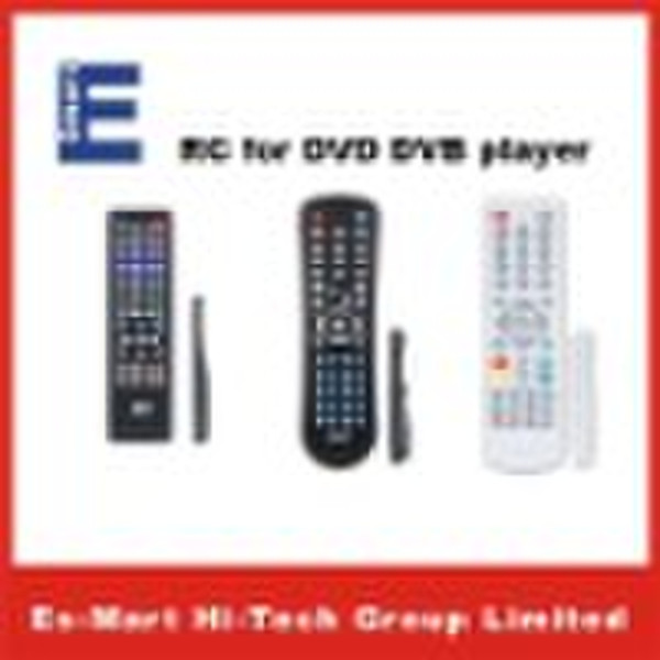 remote control for DVD DVB