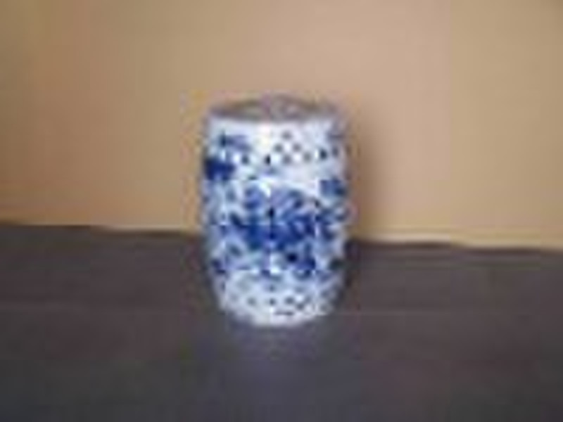 the Chinese porcelain stool