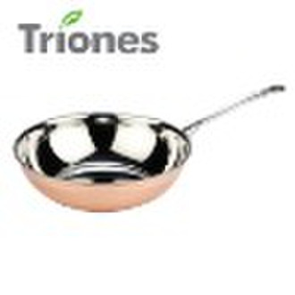 3-ply  Stainless Steel Aluminum  Copper Wok