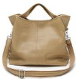 Real sheepskin leather handbag