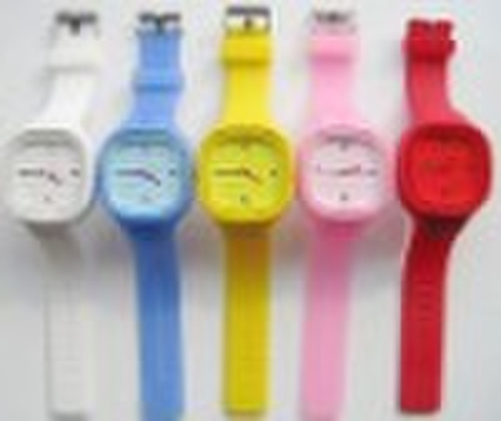 Sport silicone ion watch