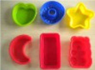 Silicone cake mould