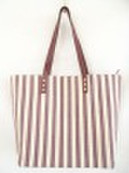 zebra-stripe paper bag