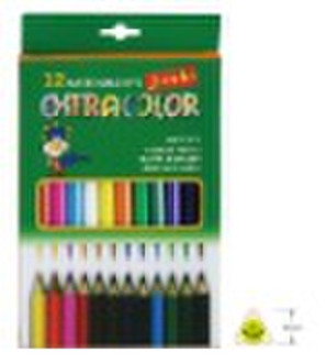 Triangle jumbo coloured pencil set