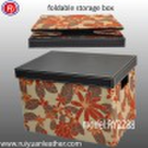 home canvas fabric foldable storage box