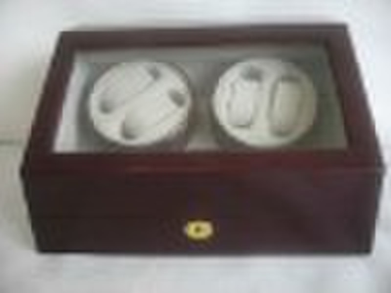 Wooden watch winder box