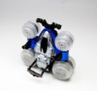 Sideways Tumbler Plastic Toy Car