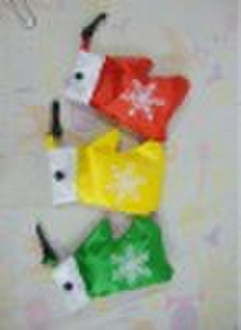 Shopping bag and christmas gift