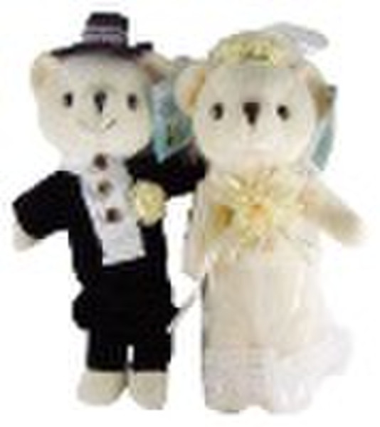 supply plush wedding dress bear pen bag