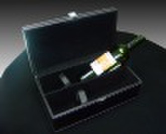 Leather wine box