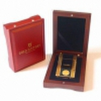 Red Color Wooden Ligher Box