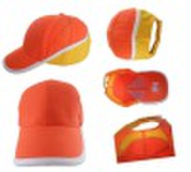 6 panel cotton sports cap