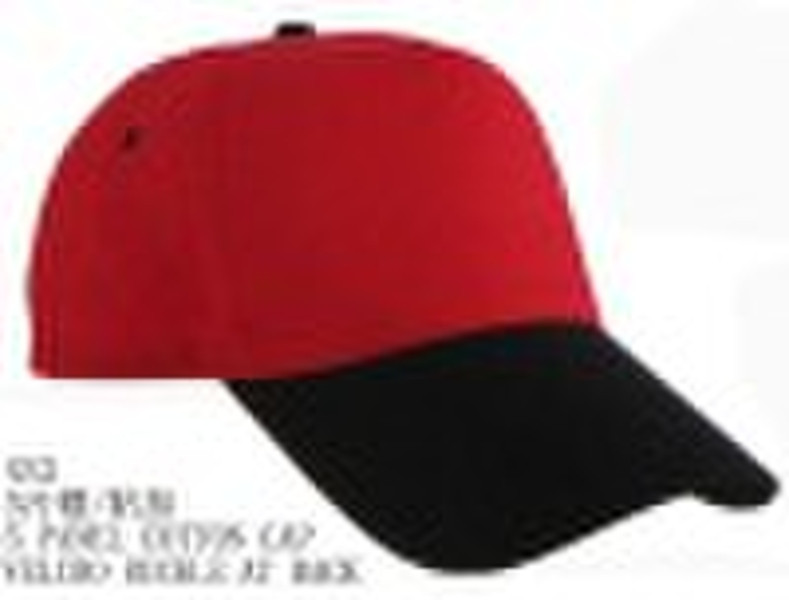 6 panel cotton sports cap
