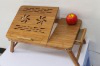 Bamboo laptop desk 55 x 35 x 35cm
