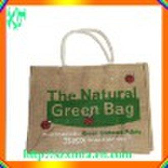 jute shopping recycle bag